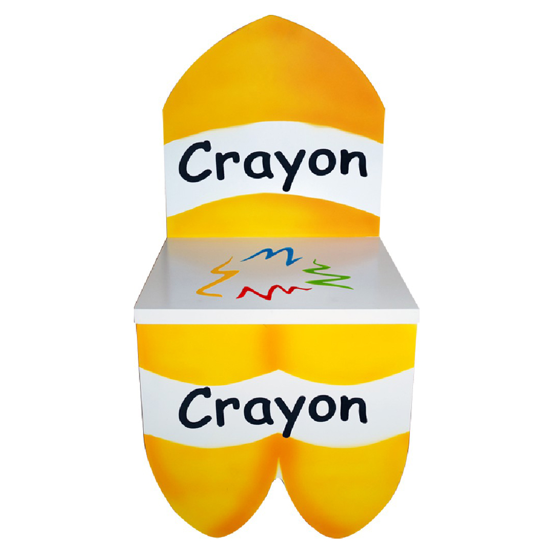 Crayon Chair (Yellow)