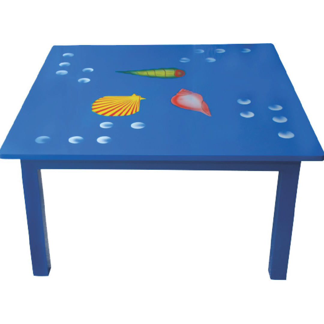 Sea Life Table (Blue)