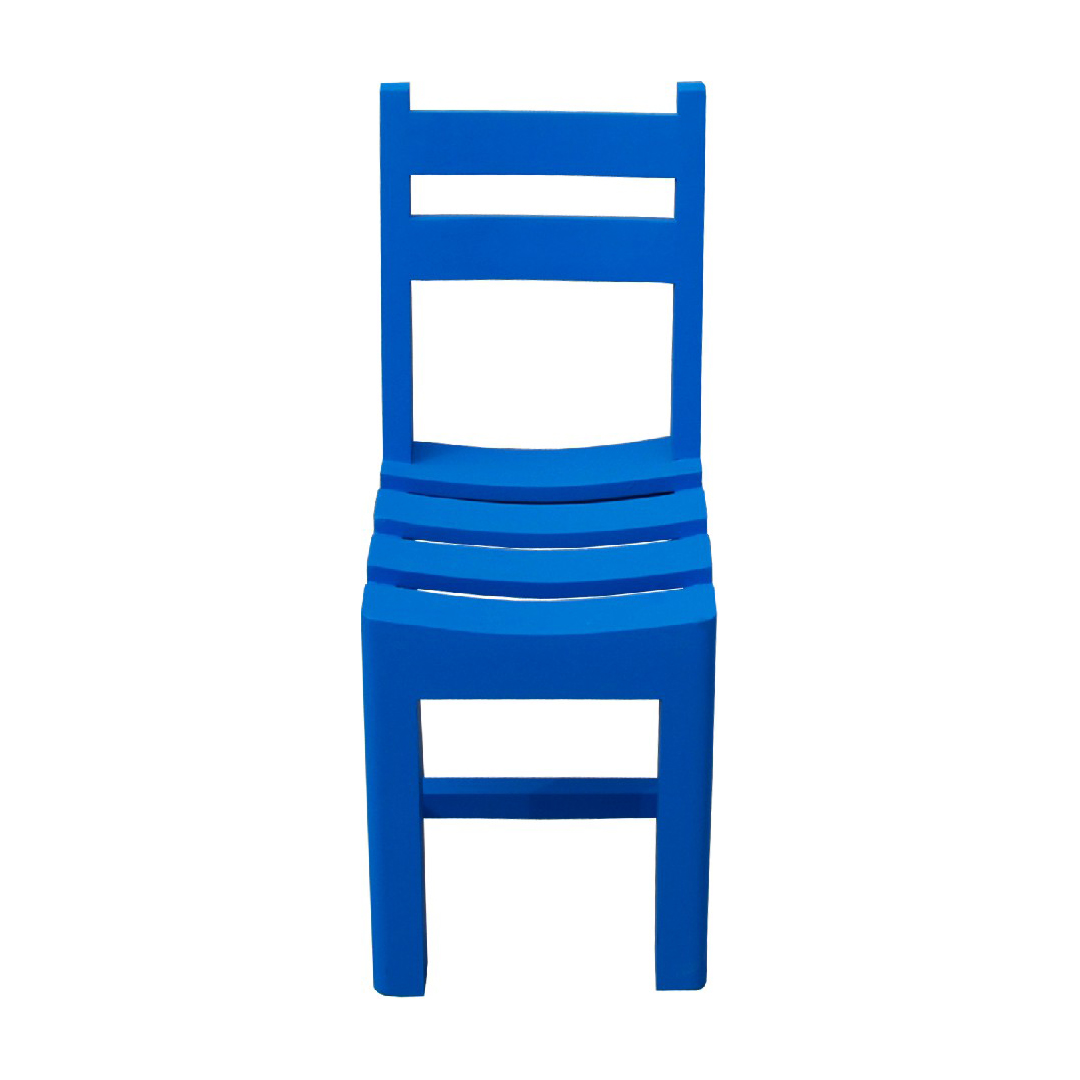 High-Gloss Nursery Chair (Blue)