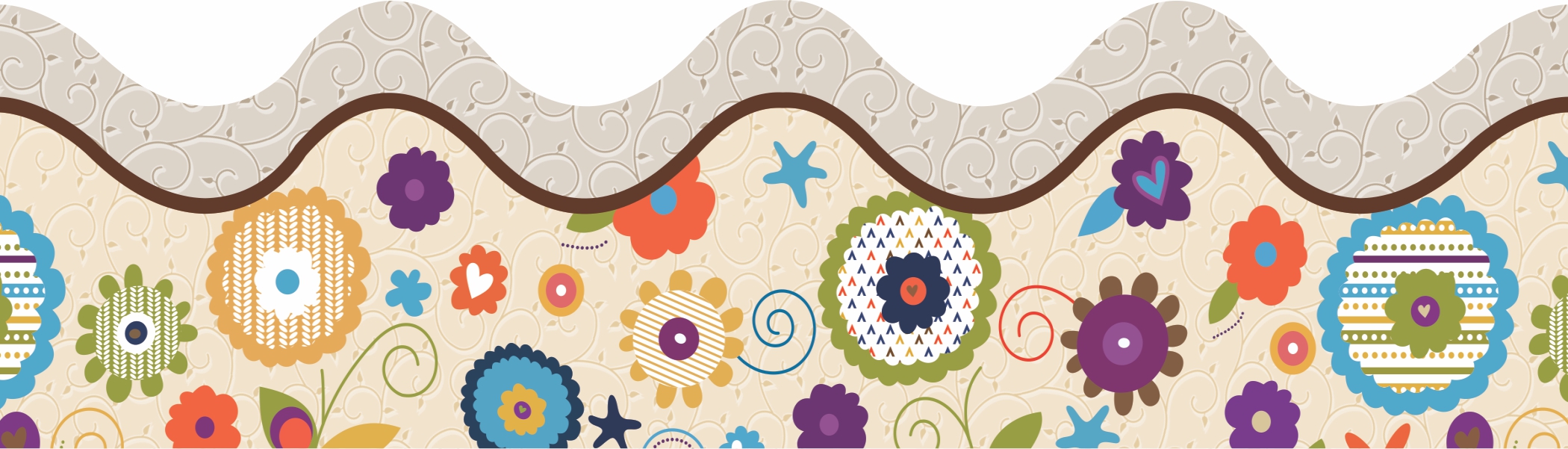 Scallop Border # 70