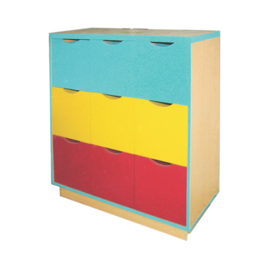 Nine Box Storage Unit