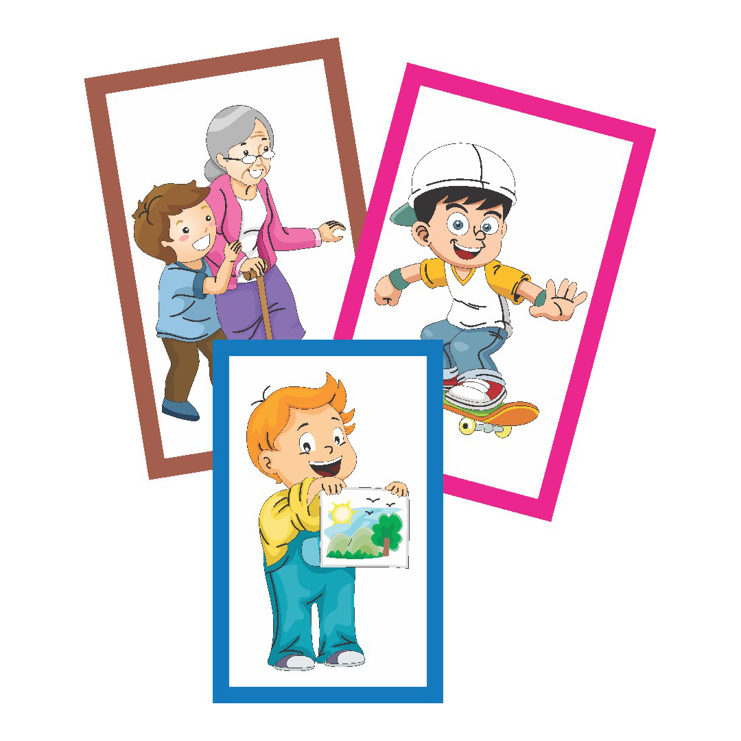 Flash Cards Action Words (32 Cards)