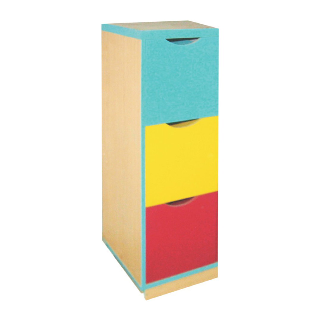 Three Box Storage Unit