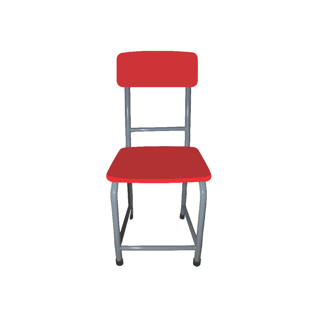 Chair Steel Frame – Red