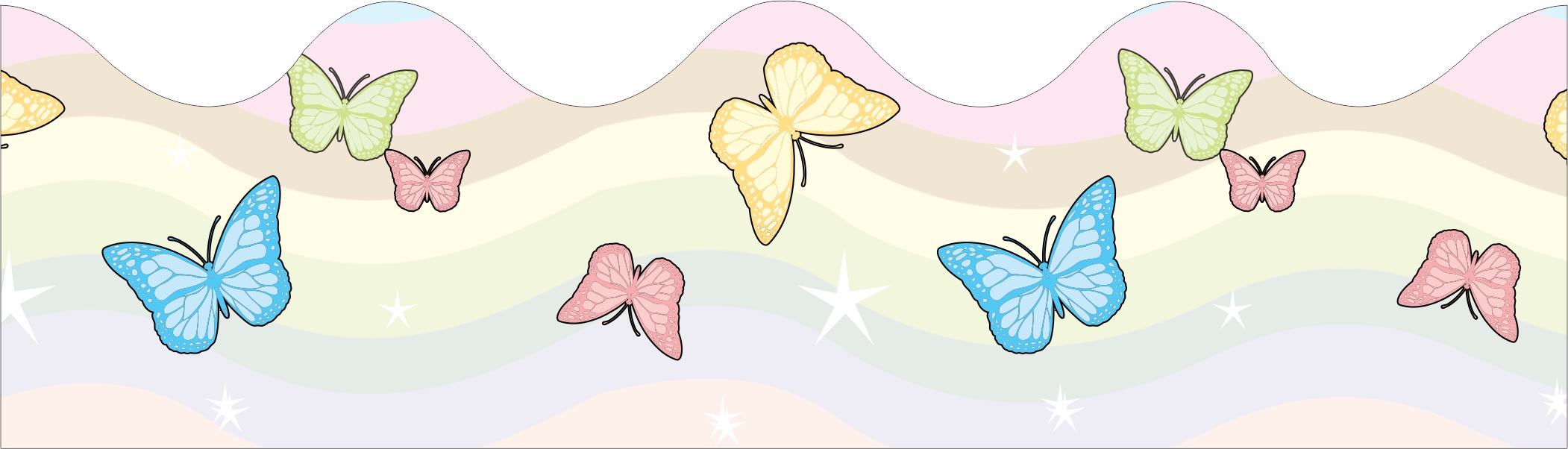Scallop Border # 85