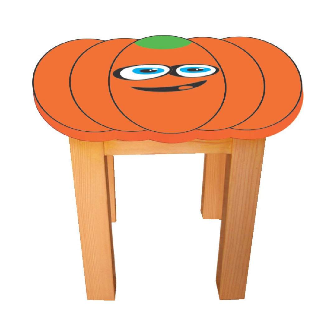 Stool – Pumpkin # 4