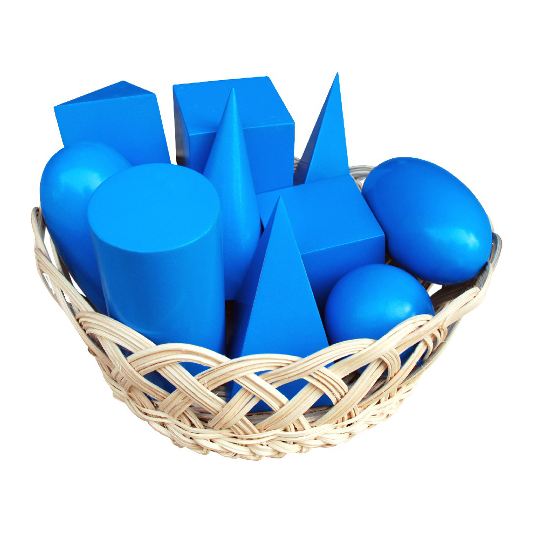 Geometric Solids with Basket