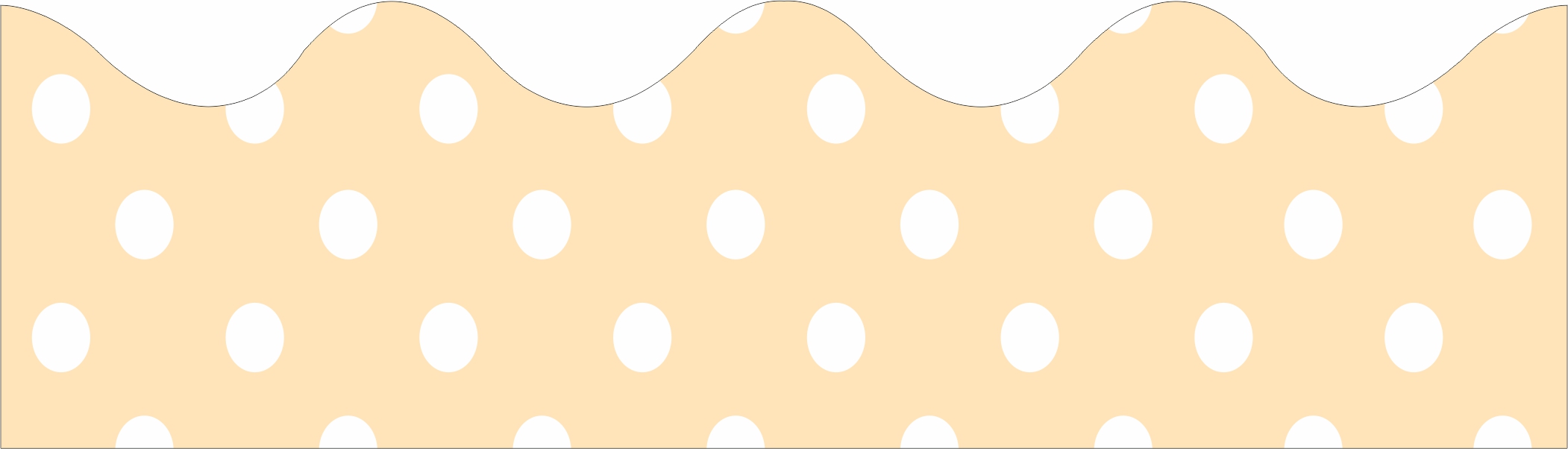 Scallop Border # 51
