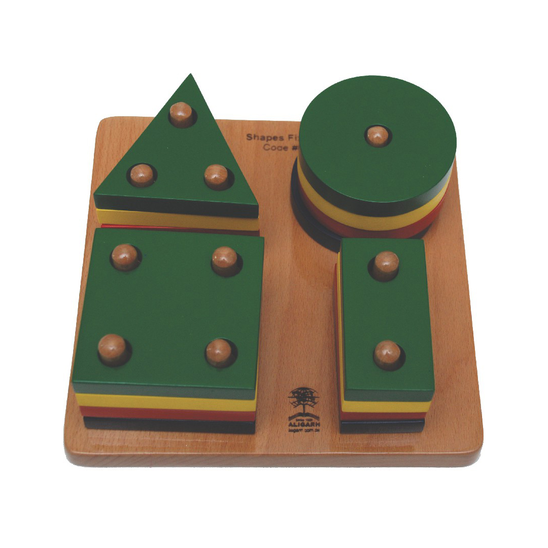 Four Shapes Fixing Board