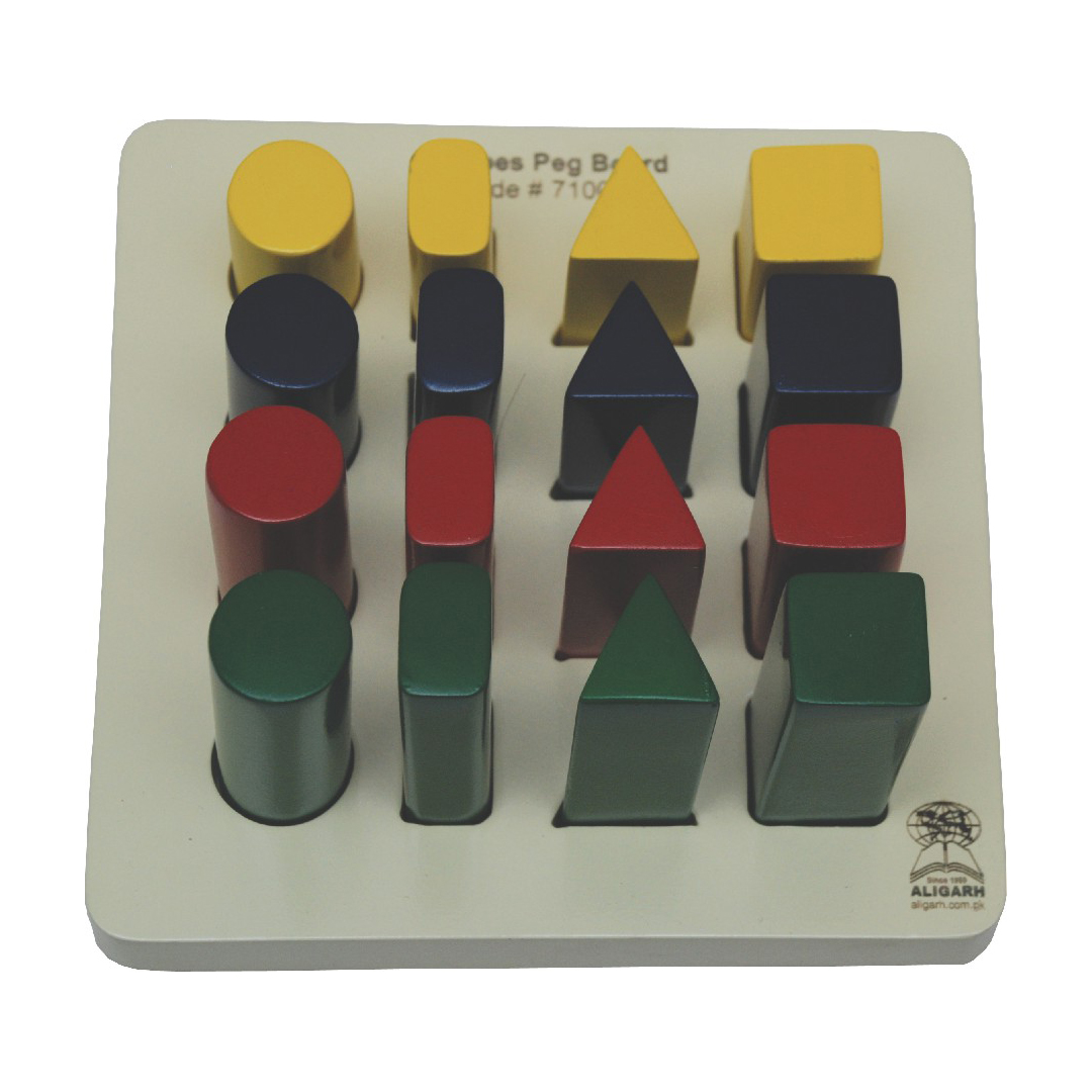 Multi Shapes Peg Board