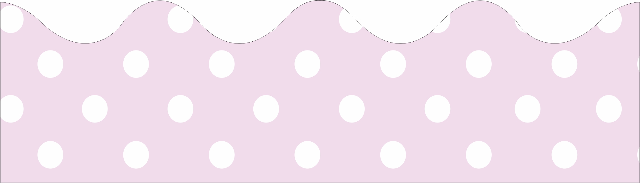 Scallop Border # 53