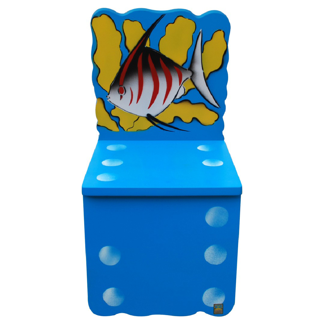 Sea Life Chair – Fish (Blue)