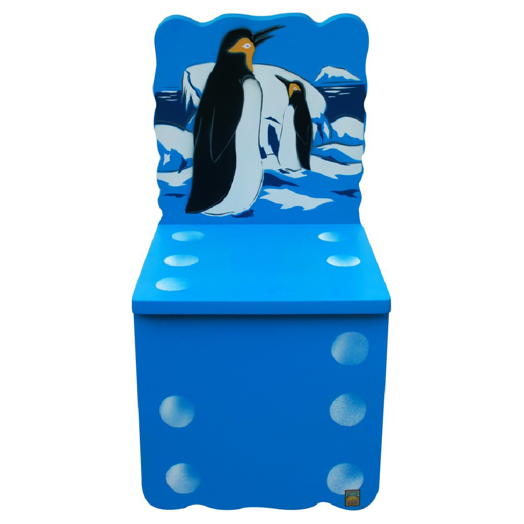 Sea Life Chair – Penguin (Blue)