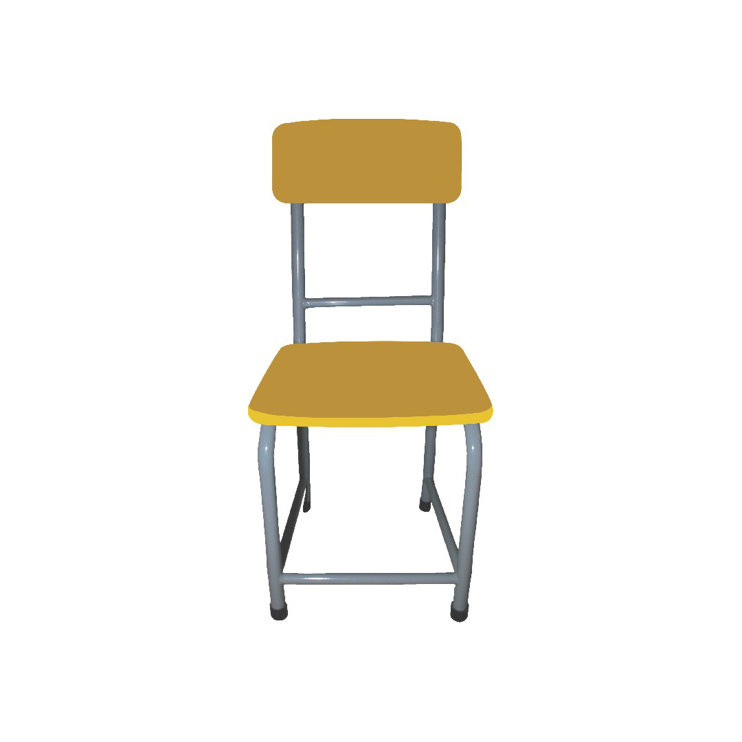 Chair Steel Frame – Yellow