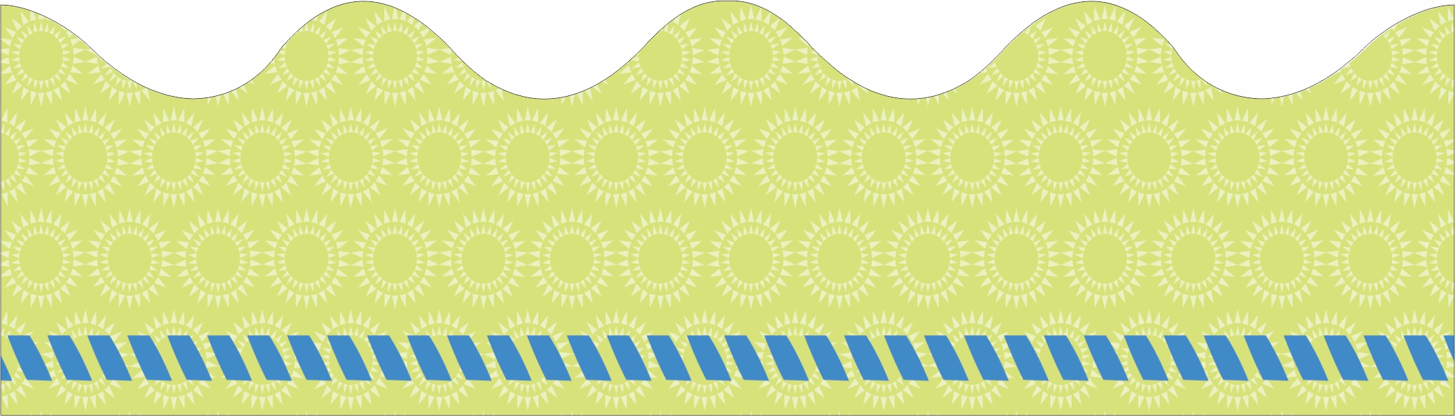Scallop Border # 96