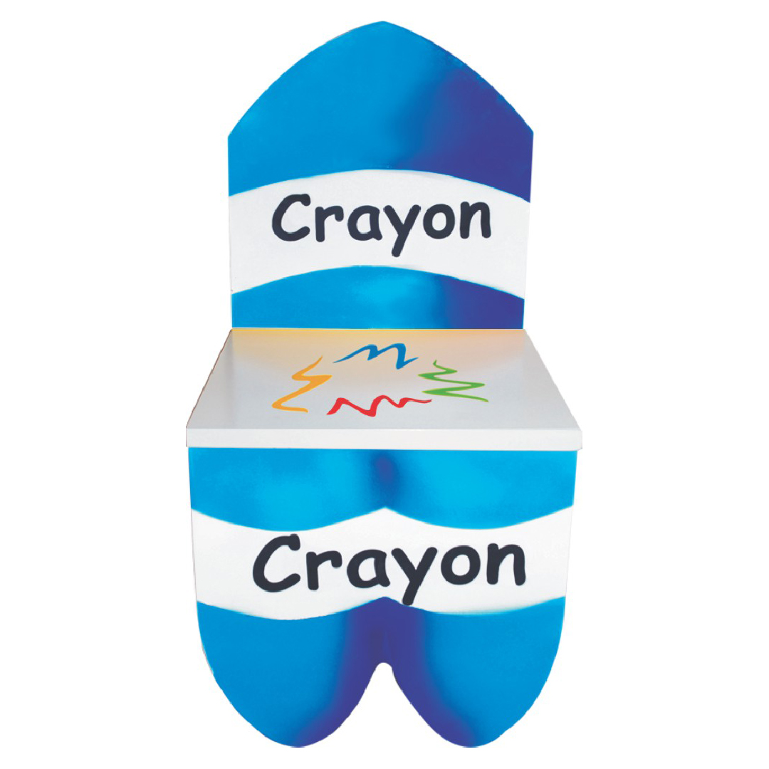 Crayon Chair (Blue)